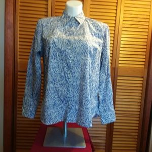 Lands' End Women's Large Casual Shirt